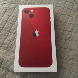 Brand new unlocked apple iPhone 13 128gb red
